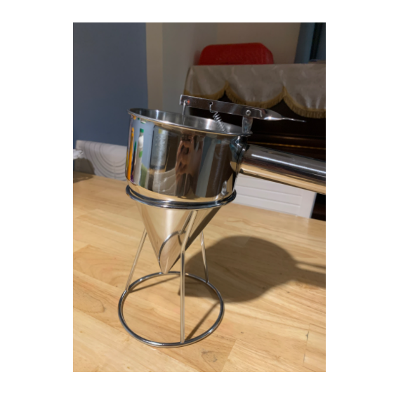 Phễu rót bột làm bánh inox cao cấp