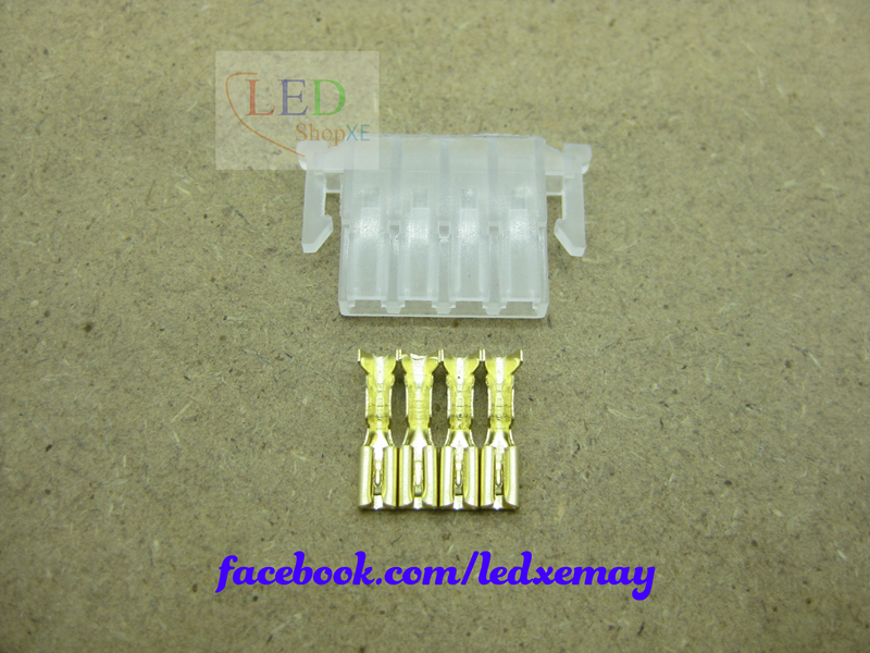 10 bộ Jack + Cos công tắc Passing SH 4P