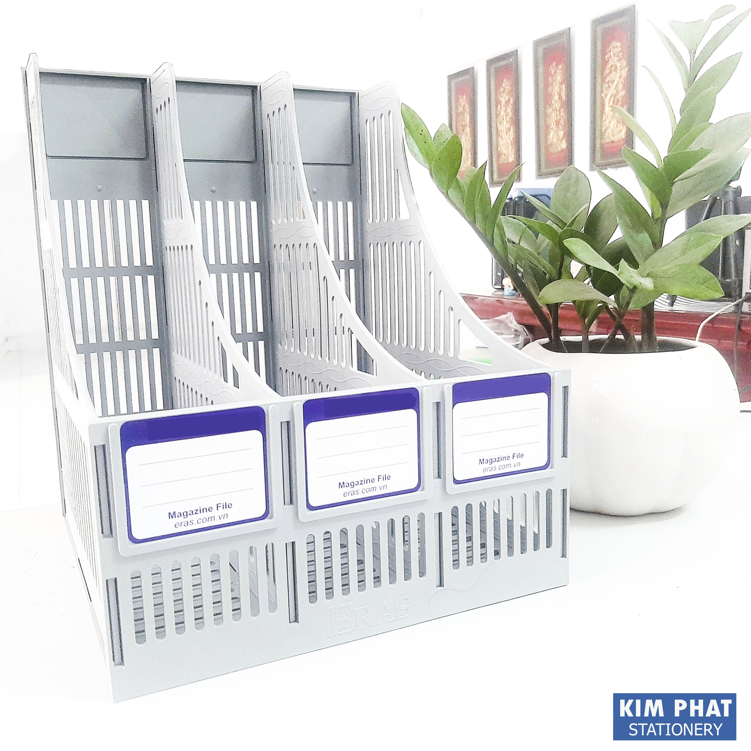 Khay để tài liệu 3 ngăn Eras 160