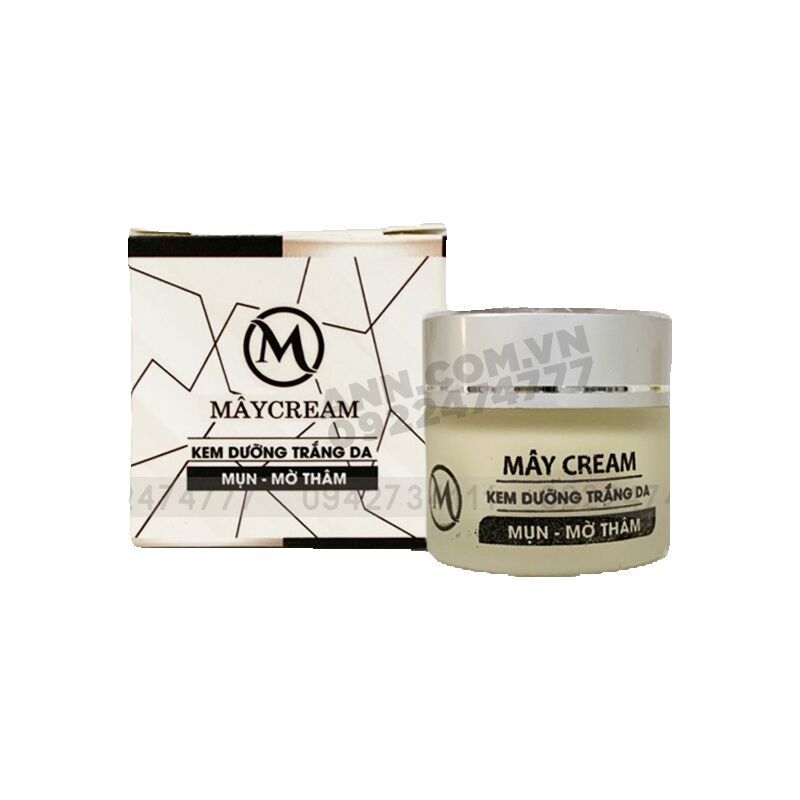 Kem face thanh mây cream nắp bạc