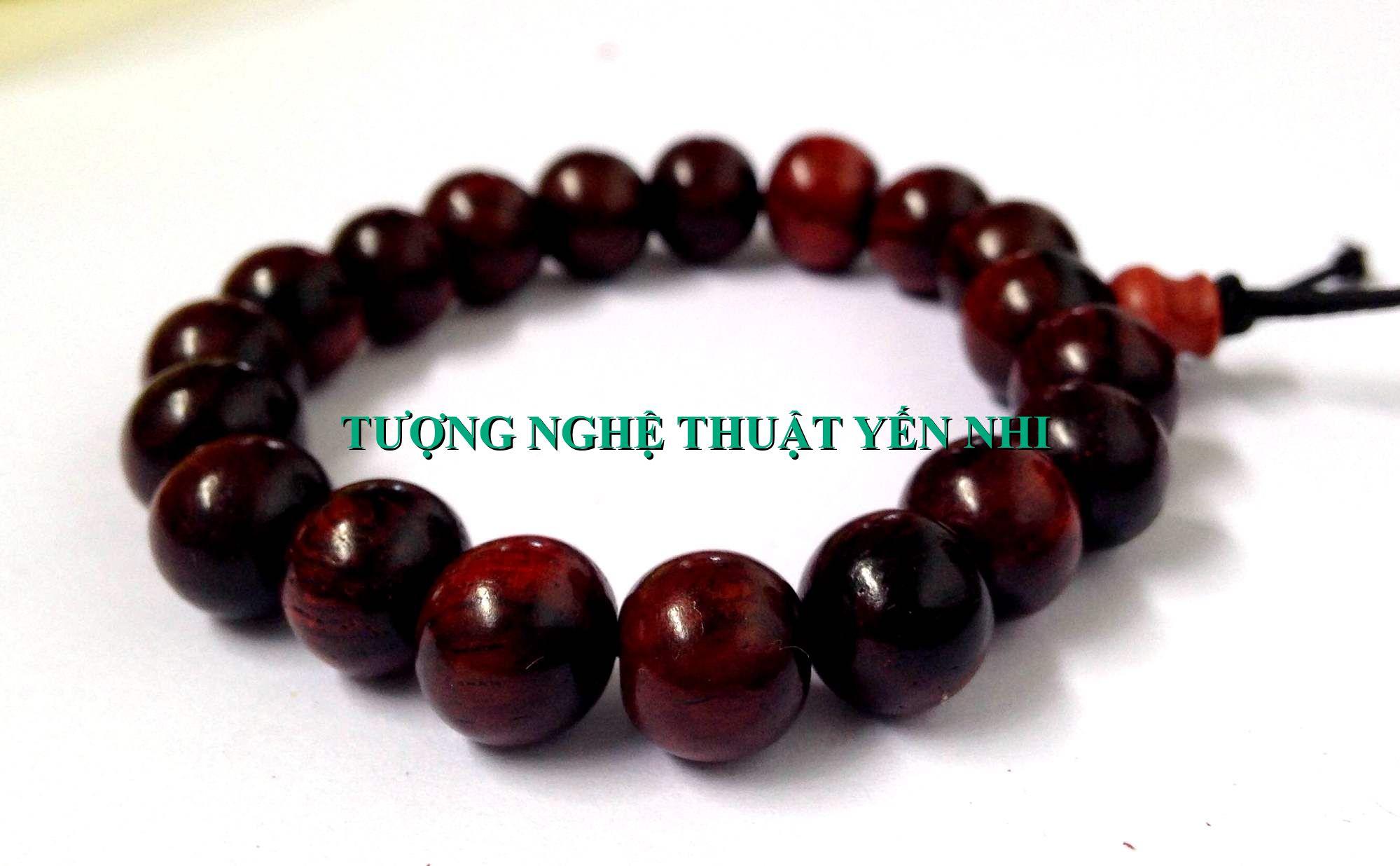 Vòng gỗ trắc cao cấp 10mm