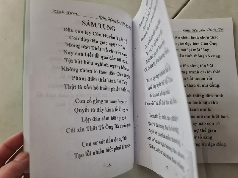 Gieo duyên, KINH SÁM CỬU HUYỀN THẤT TỔ - HỘI PHẬT MẪU (DỊCH GIẢ: TU SĨ ĐỨC THIỆN HOÀNG)