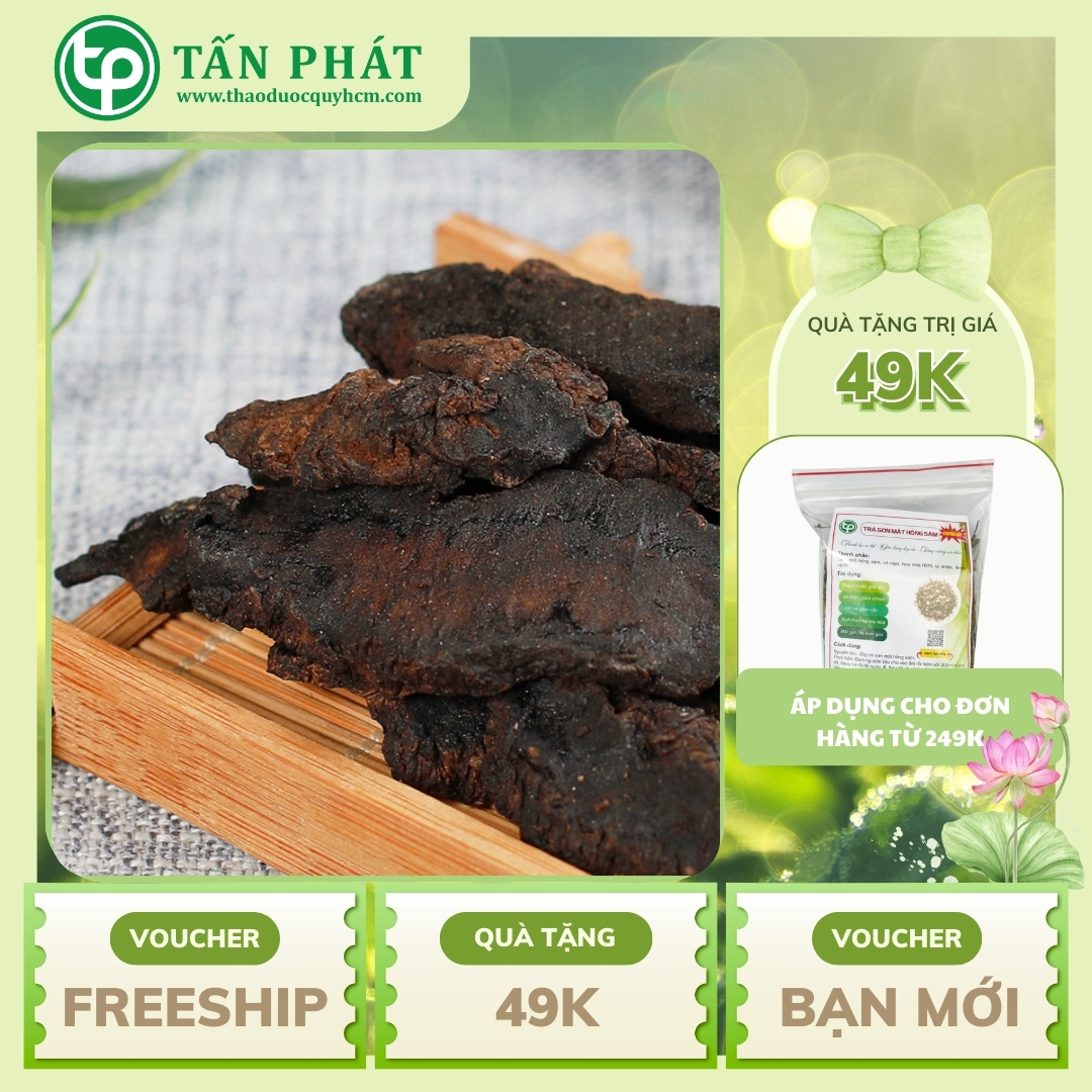 Dried Sheng Di Huang 500g - Clean, Green, High Quality Product - Standard of Tan Phat Herbal Company