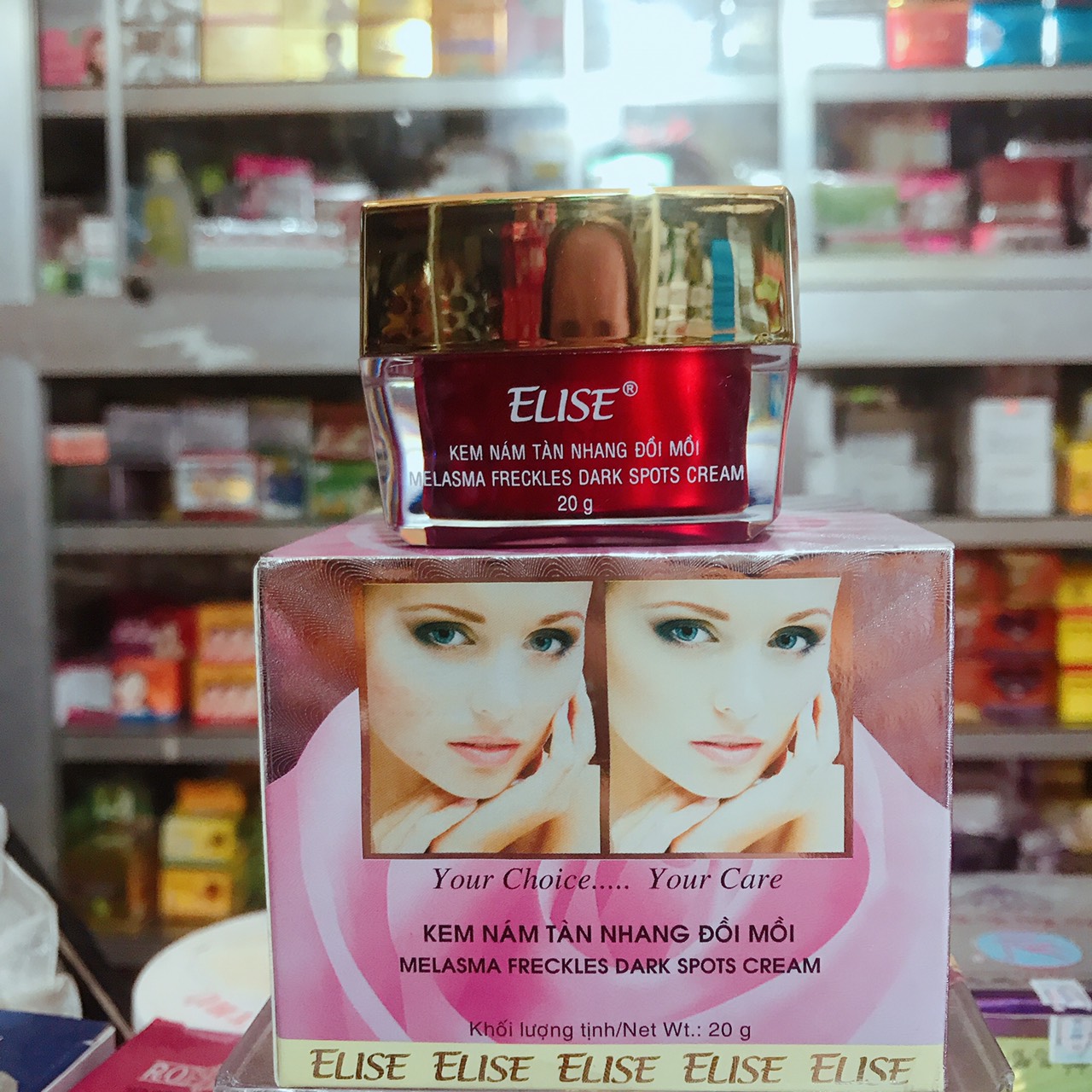 Kem Elise nám tàn nhang đồi mồi 20g