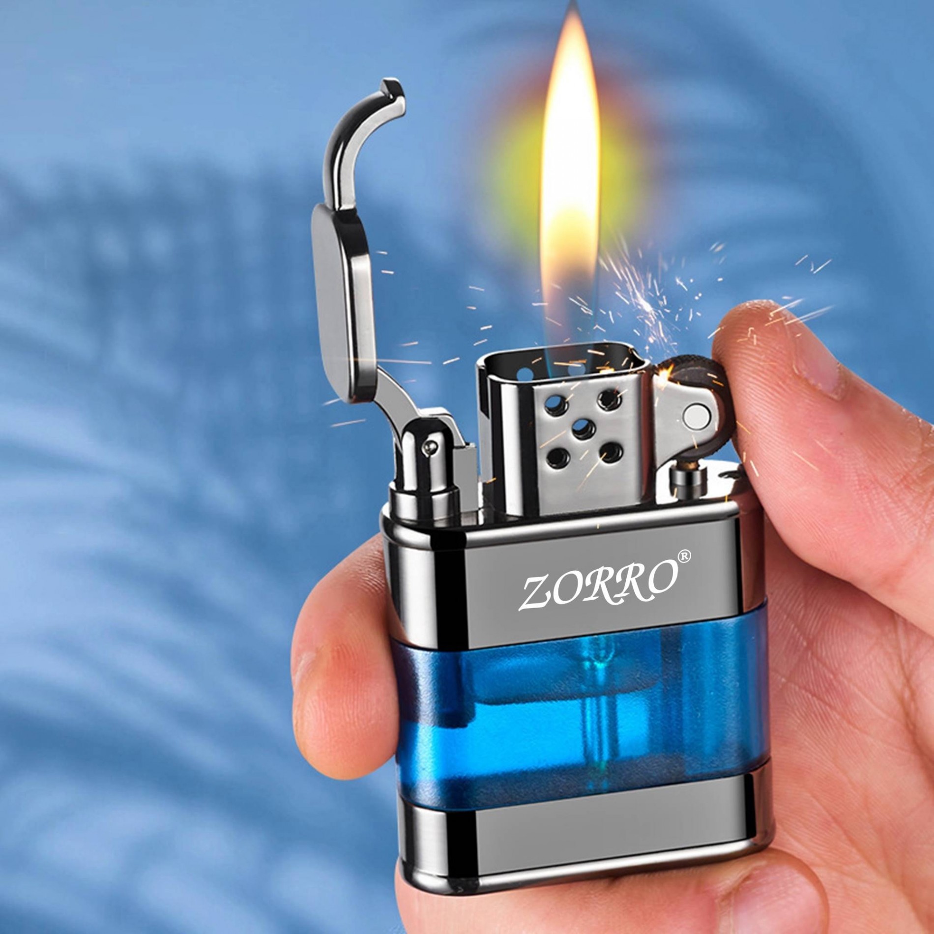 BẬT LỬA ZORRO CỐI GAS LỘ THIÊN Z866 - (XÀI GAS)