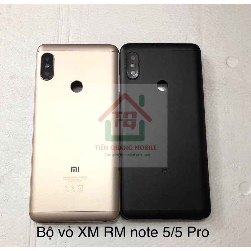 Bộ vỏ xiaomi redmi note 5/note 5 pro