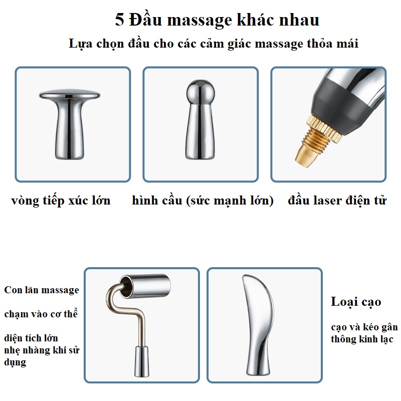 (PIN SẠC) Bút dò huyệt xung điện châm cứu trị liệu thông kinh lạc đông y tia laser hồng ngoại massage giảm đau cơ,nhức mỏi xương khớp, vai cổ,chân tay phục hồi thể lực