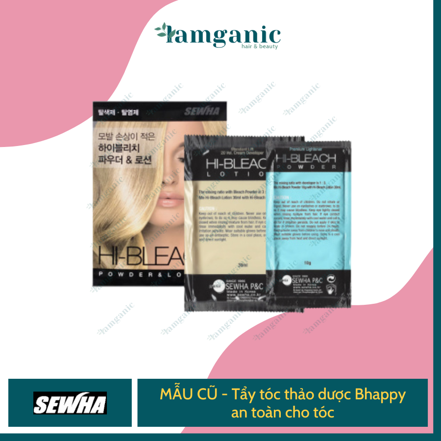 [HCM]Tẩy tóc an toàn có dưỡng tóc B-Happy