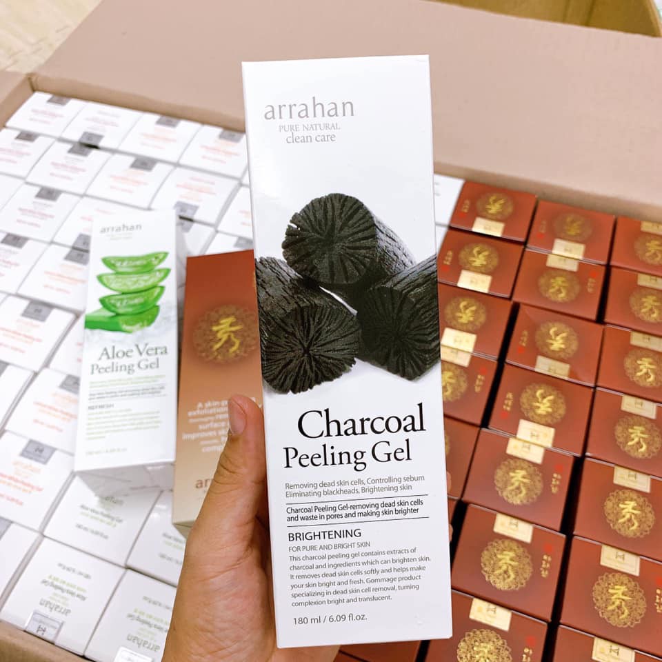 Gel tẩy tế bào chết arrahan 180ml-đủ mùi