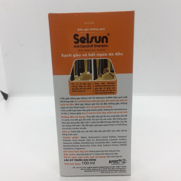 Dầu gội chống gàu Selsun chai 100ml
