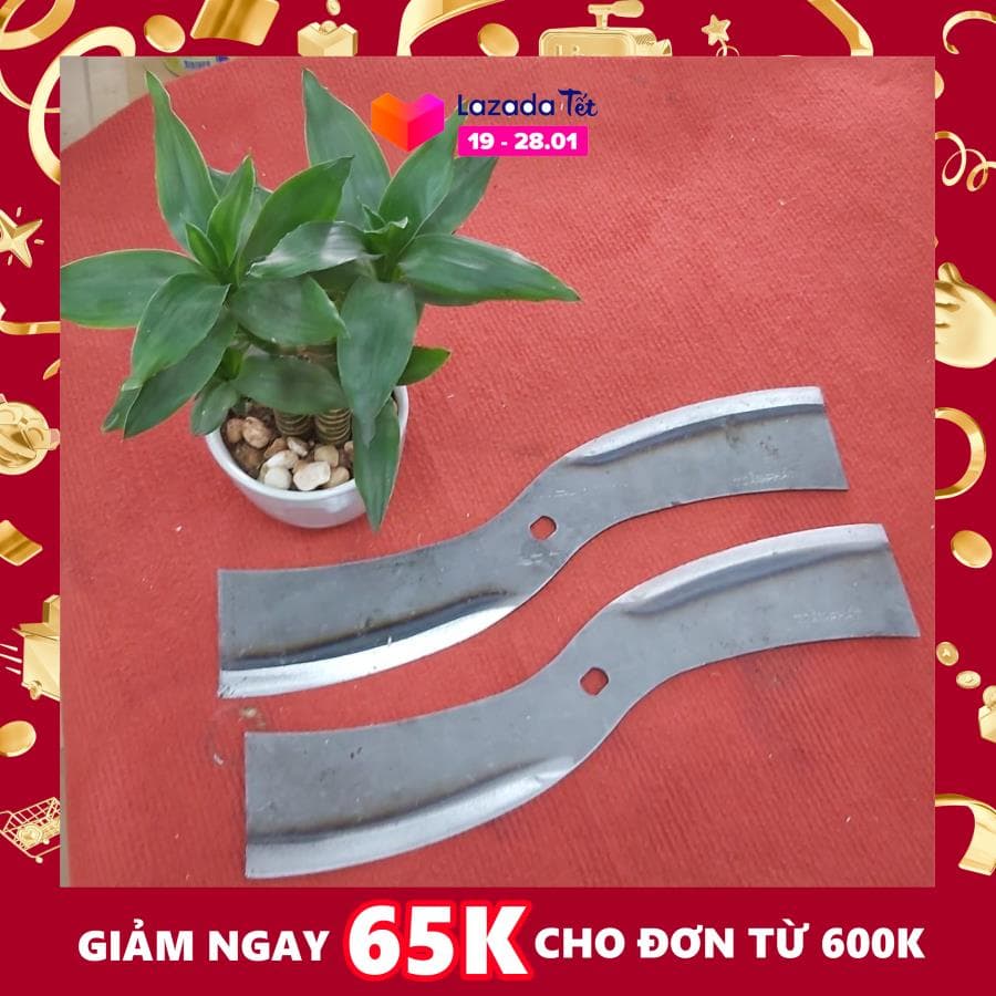 Lưỡi dao dùng cho máy băm chuối sắc bén.