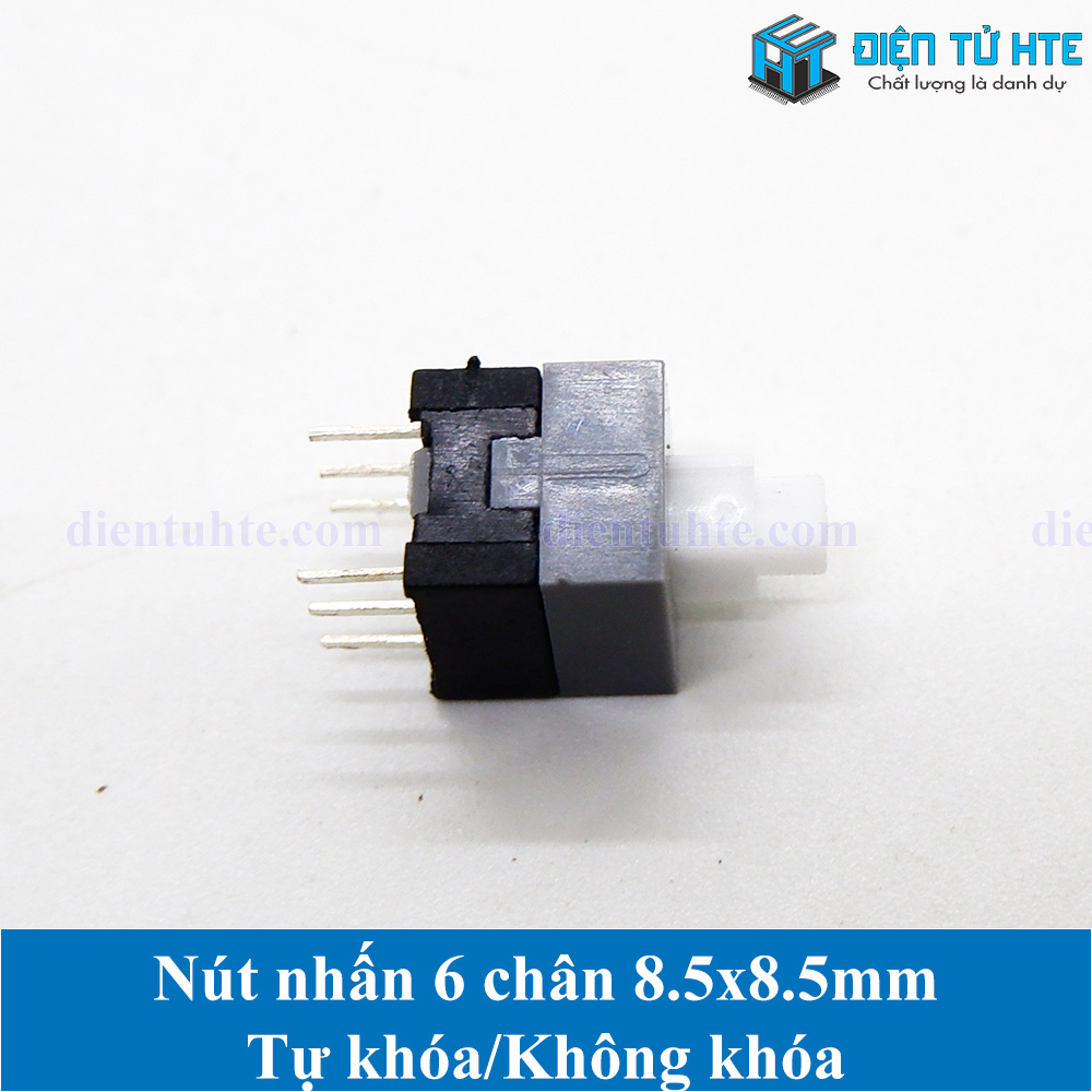 Combo 5 Nút nhấn 6 chân các loại 5.8mm/7mm/8mm/8.5mm