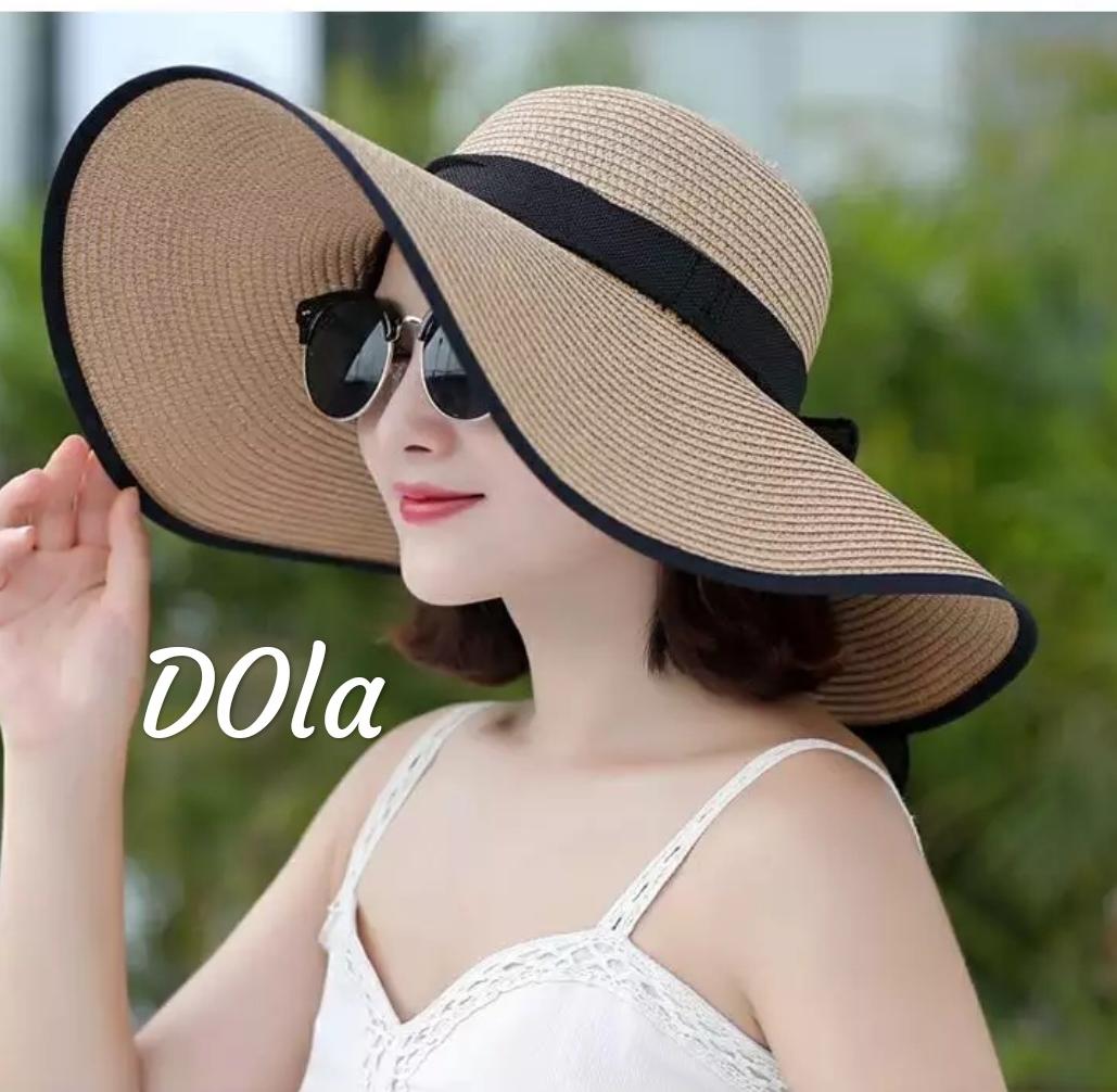 [HCM]nón rộng vành mũ rộng vành đi biển chống tia UV thời trang Hàn Quốc