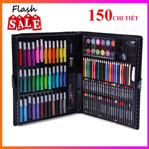 Bộ bút màu 150 chi tiết cho bé