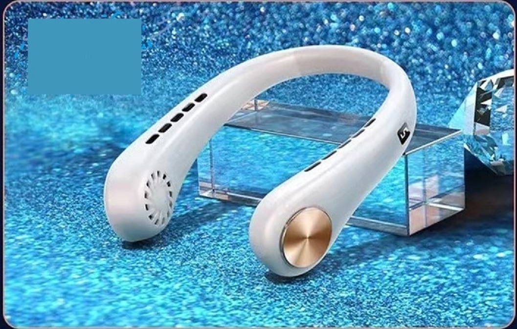 Quạt Mini Đeo Cổ -3D gió siêu mát thế hệ mới