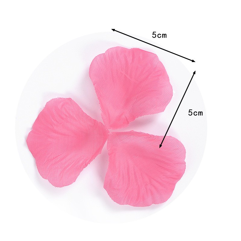 Set 100 Cánh hoa hồng bằng vải lụa dùng trang trí
