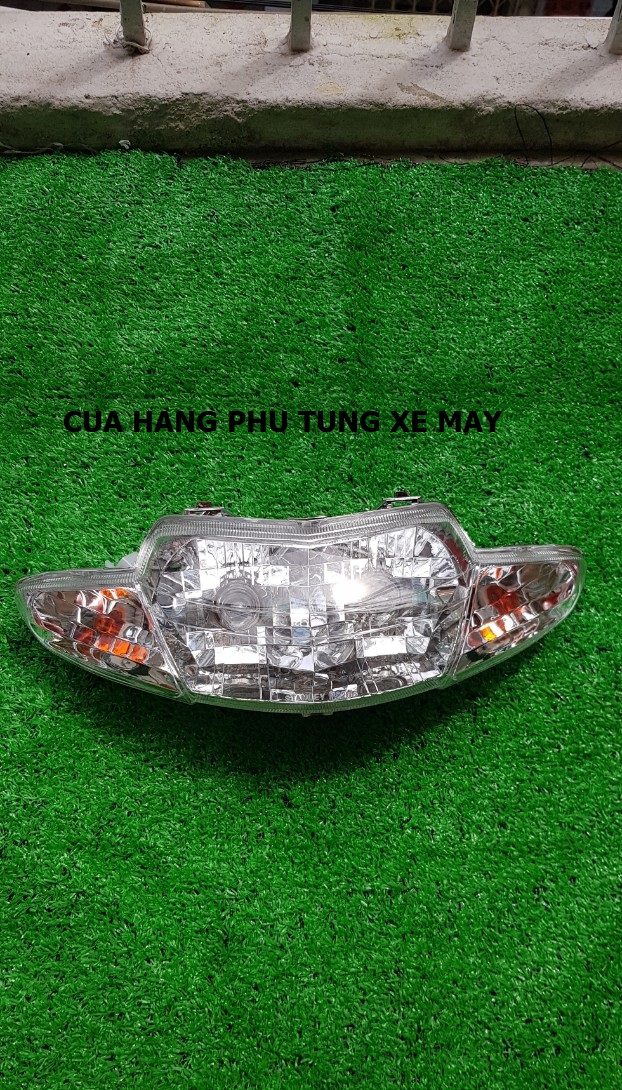 Chóa đèn xe wave nhỏ 2 bóng - hàng đài loan - hàng chất lượng
