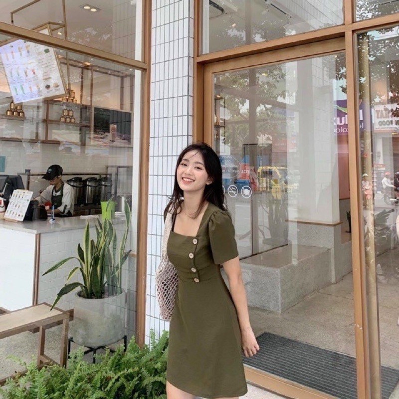 [HCM]Đầm Cổ U Bigsize 60=>90KG