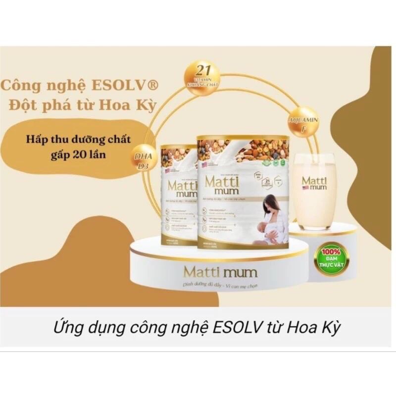 Sữa Hạt Lợi sữa Matimum