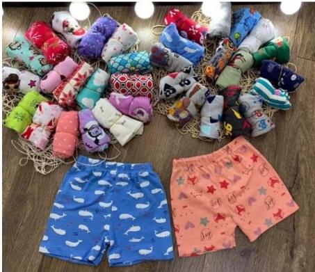10 quần đùi bozip cho  bé từ 4-15kg