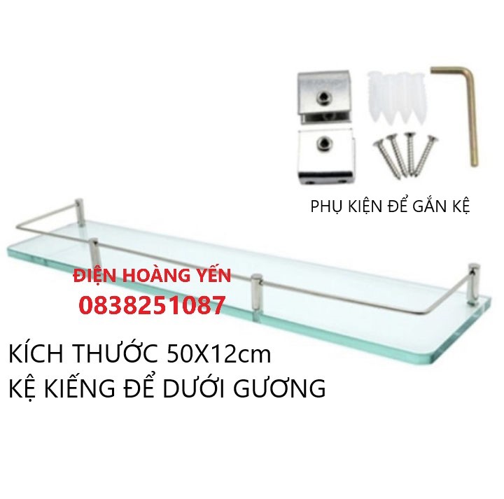 Kệ góc gương phòng tắm Inox cao cấp 25cm x 25cm