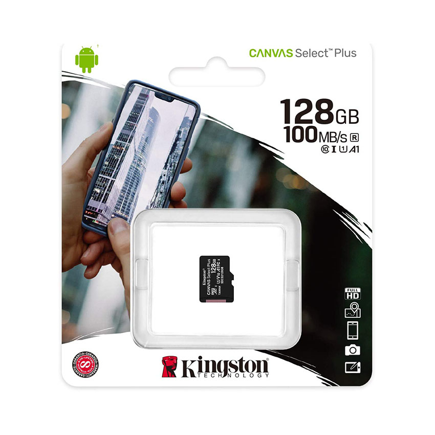 Thẻ Nhớ Kingston 32GB Micro SD Class 10 SDCS2/32GBSP (Không adapter)