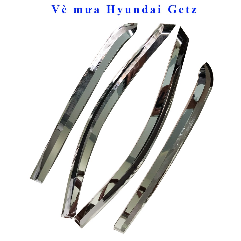 Vè che mưa Hyundai Getz mạ crom cao cấp
