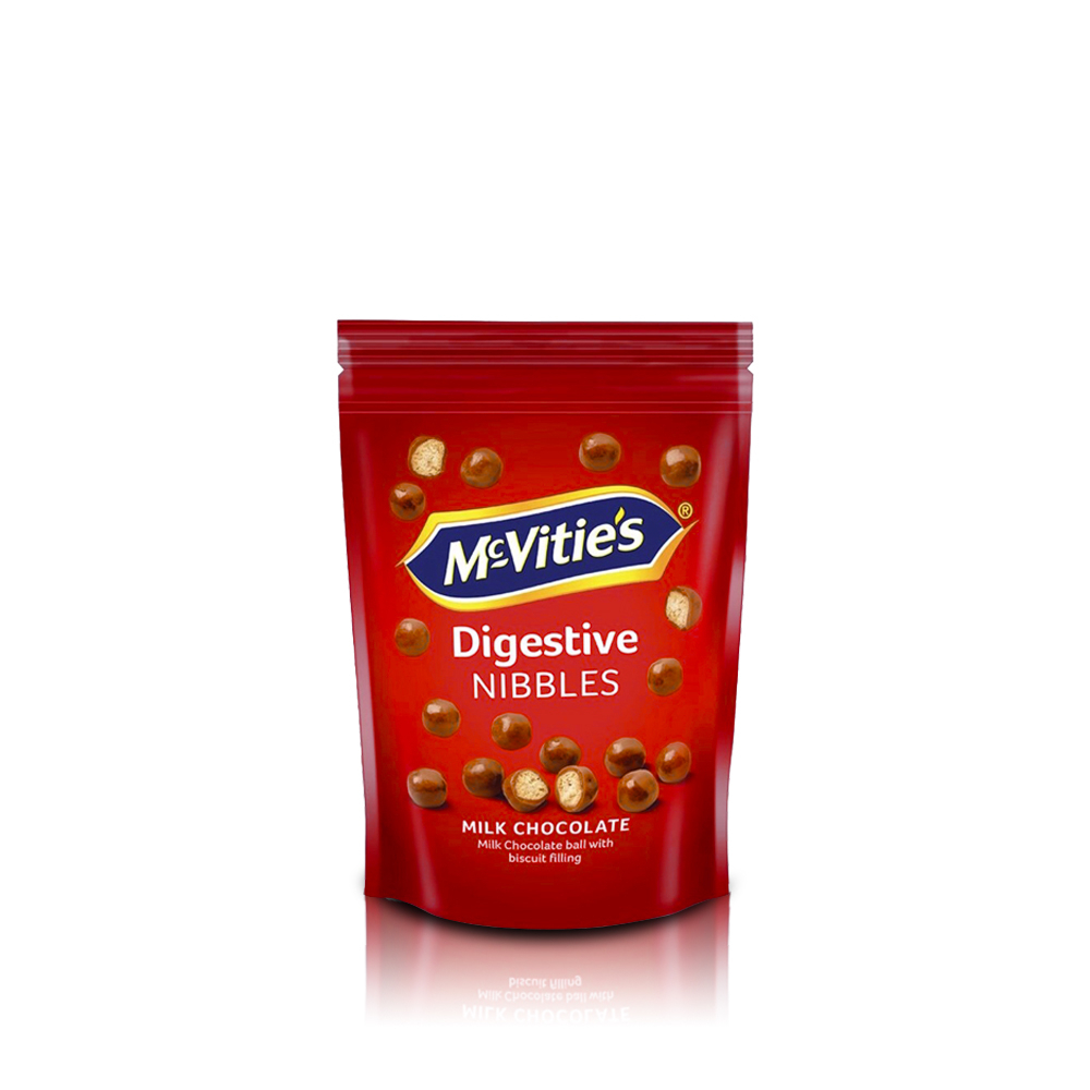 Bánh Bi Mcvitie's Nibbles Socola Gói 80Gr