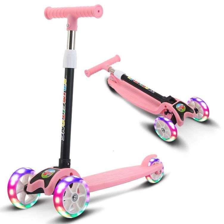 XE TRƯỢT SCOOTER 3 BÁNH PHÁT SÁNG CHO BÉ, CHẮC CHẮN, AN TOÀN