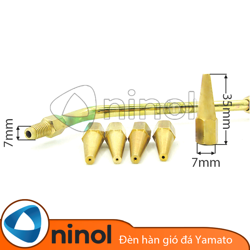 Đèn Hàn Gió Đá Yamato Thân Thau HV