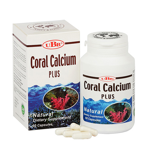 Viên uống Coral Calcium Plus UBB- Hỗ trợ xương chắc khỏe và ngăn ngừa tình trạng loãng xương (Hộp 60 viên)