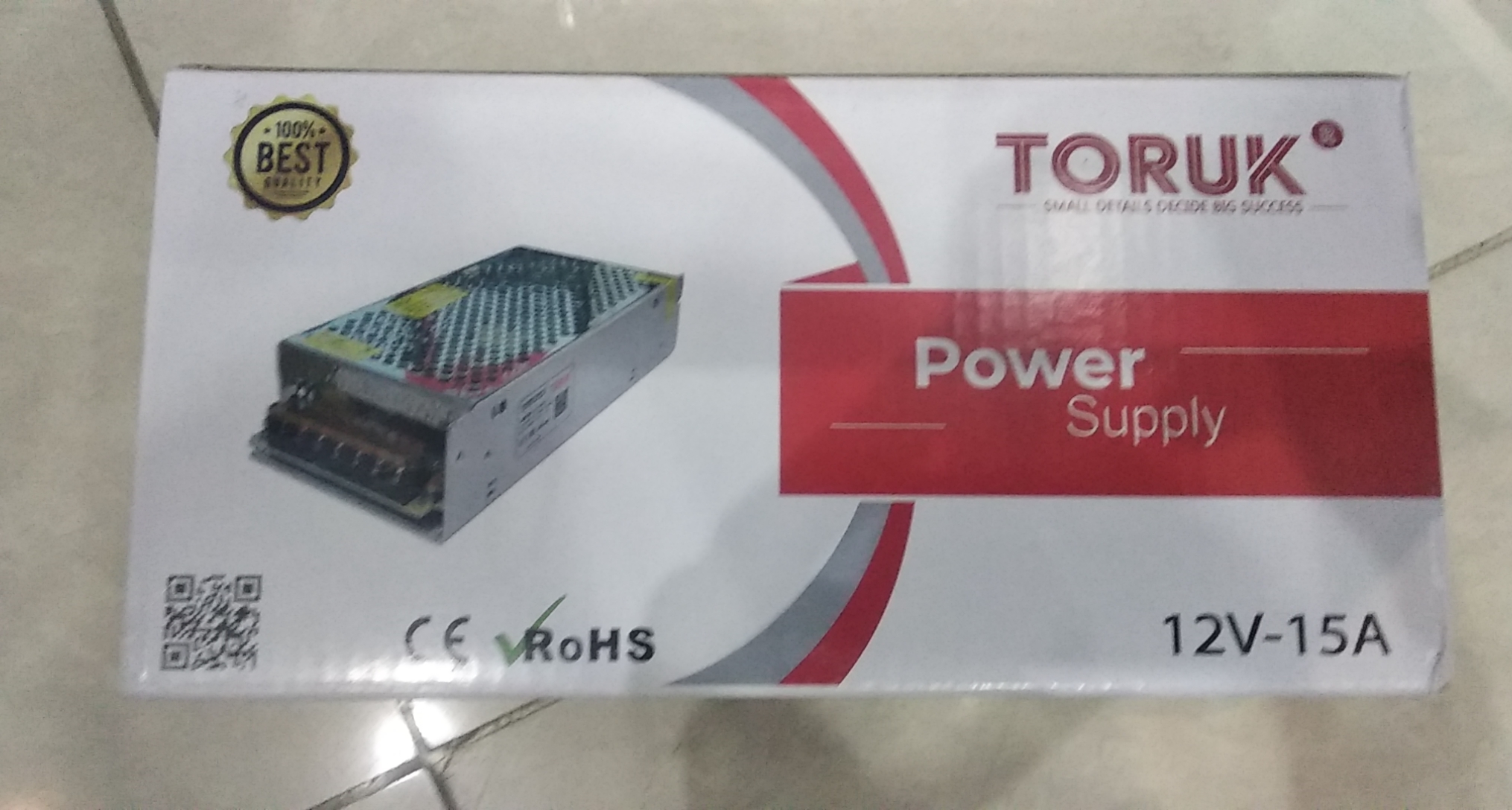Nguồn tổ ong 12V 15A - Sản phẩm chính hãng TORUK Bảo hành 12 tháng