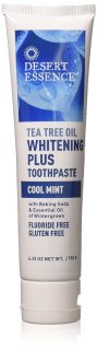 KEM ĐÁNH RĂNG Desert Essence Natural Tea Tree Oil Whitening Plus Toothpaste thumbnail