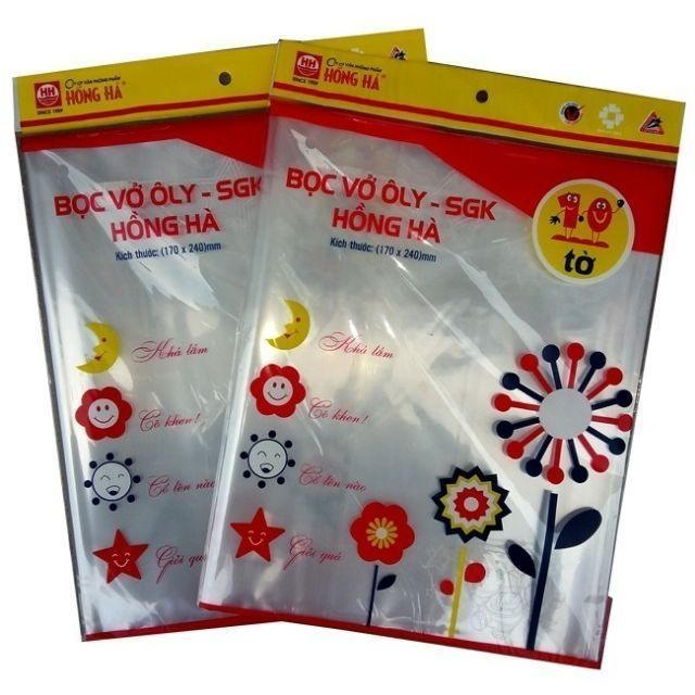 Tập 10 bọc vở ôly - sgk hồng hà