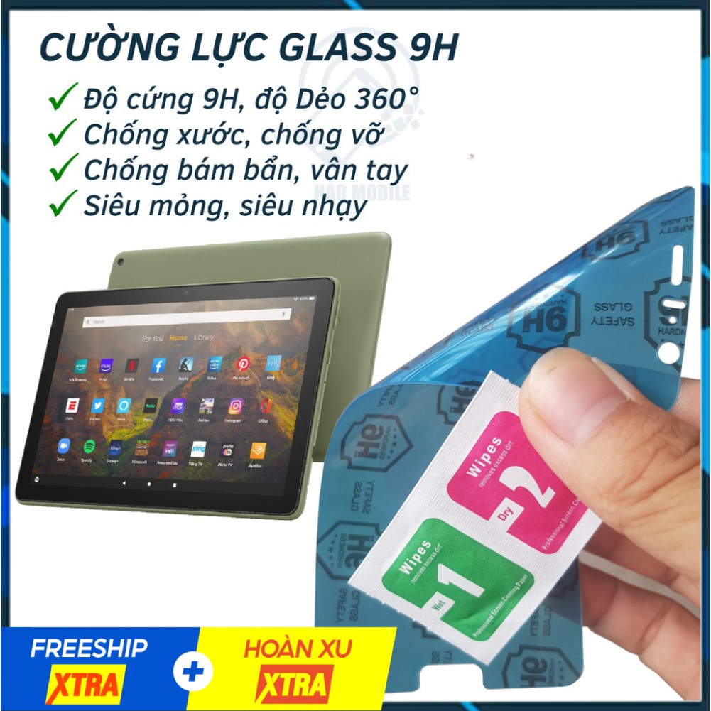 Dán cường lực dẻo nano Kindle Fire HD 10 2021