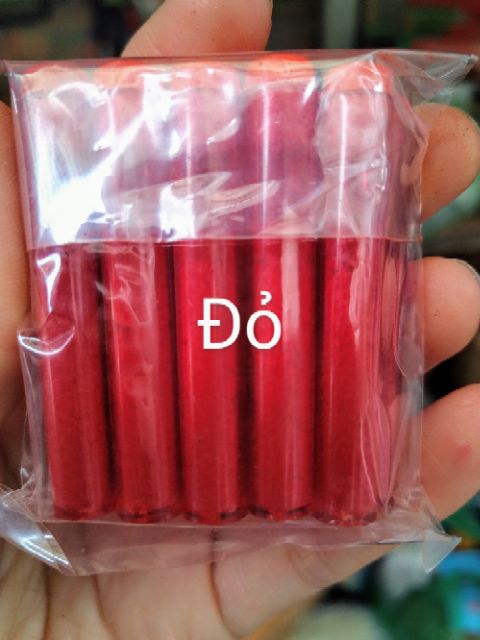 10 Ống Bột Màu đỏ màu Thực Phẩm Mỹ Hòa