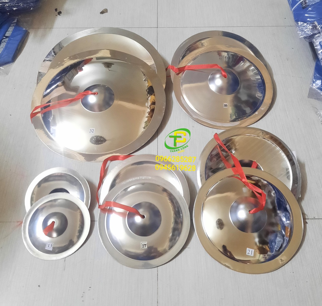 Chập chả inox đk 25cm
