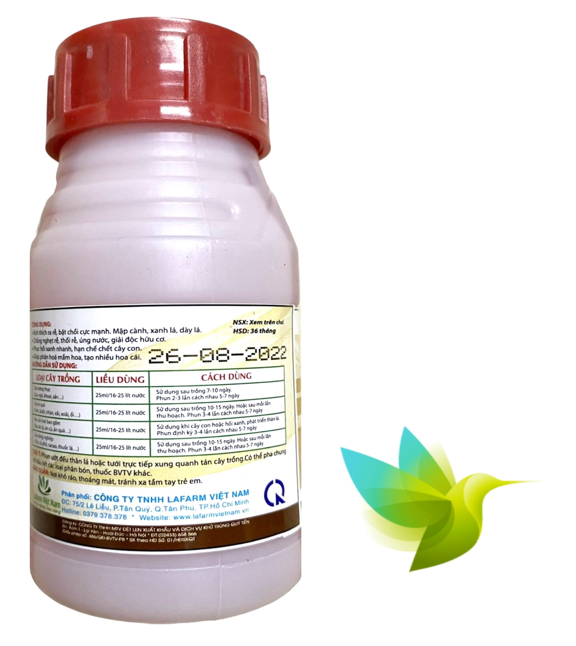 Phân Bón Lân Đỏ Đậm Đặc QT04 - Phân Bón lá Cao Cấp - #312A# 250ml