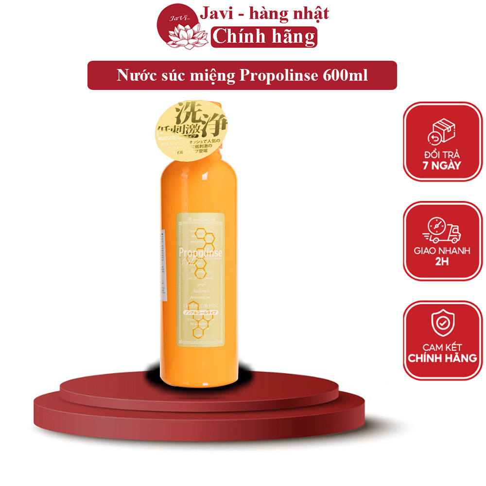 Nước Xúc Miệng Propolinse 600Ml Nội Địa Nhật