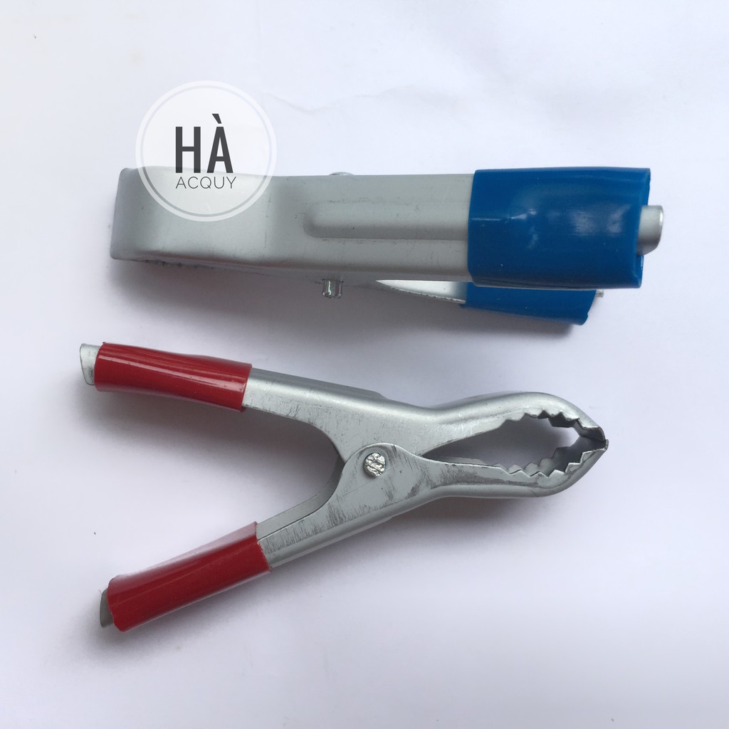 10 cặp Kẹp bình Acquy Xám Màu 30A - 7Cm