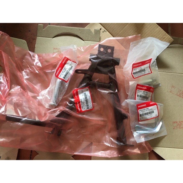 Fun bộ chân chống ( chống đứng ) wave, super dream Honda