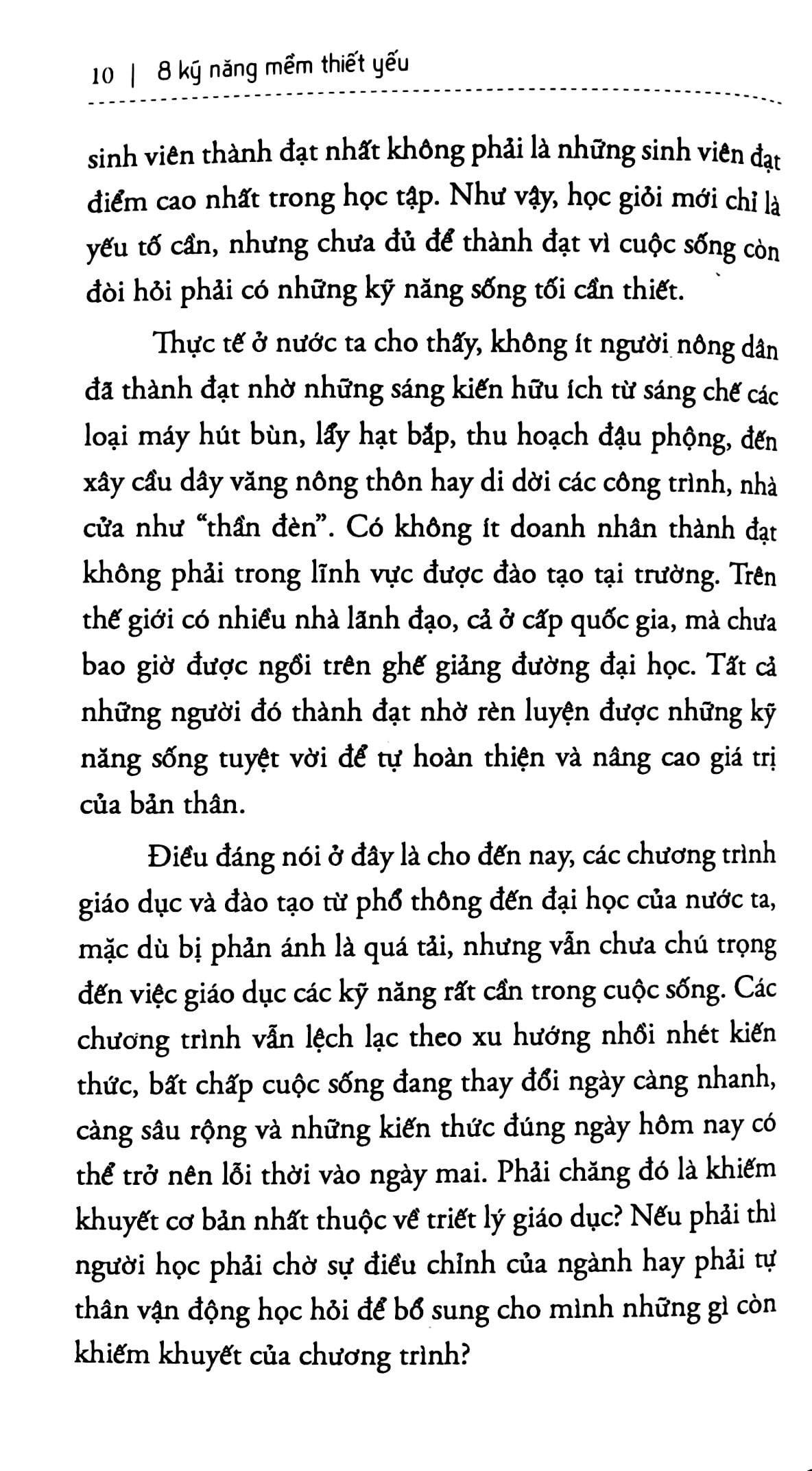 Sách - 8 Kỹ năng mềm thiết yếu
