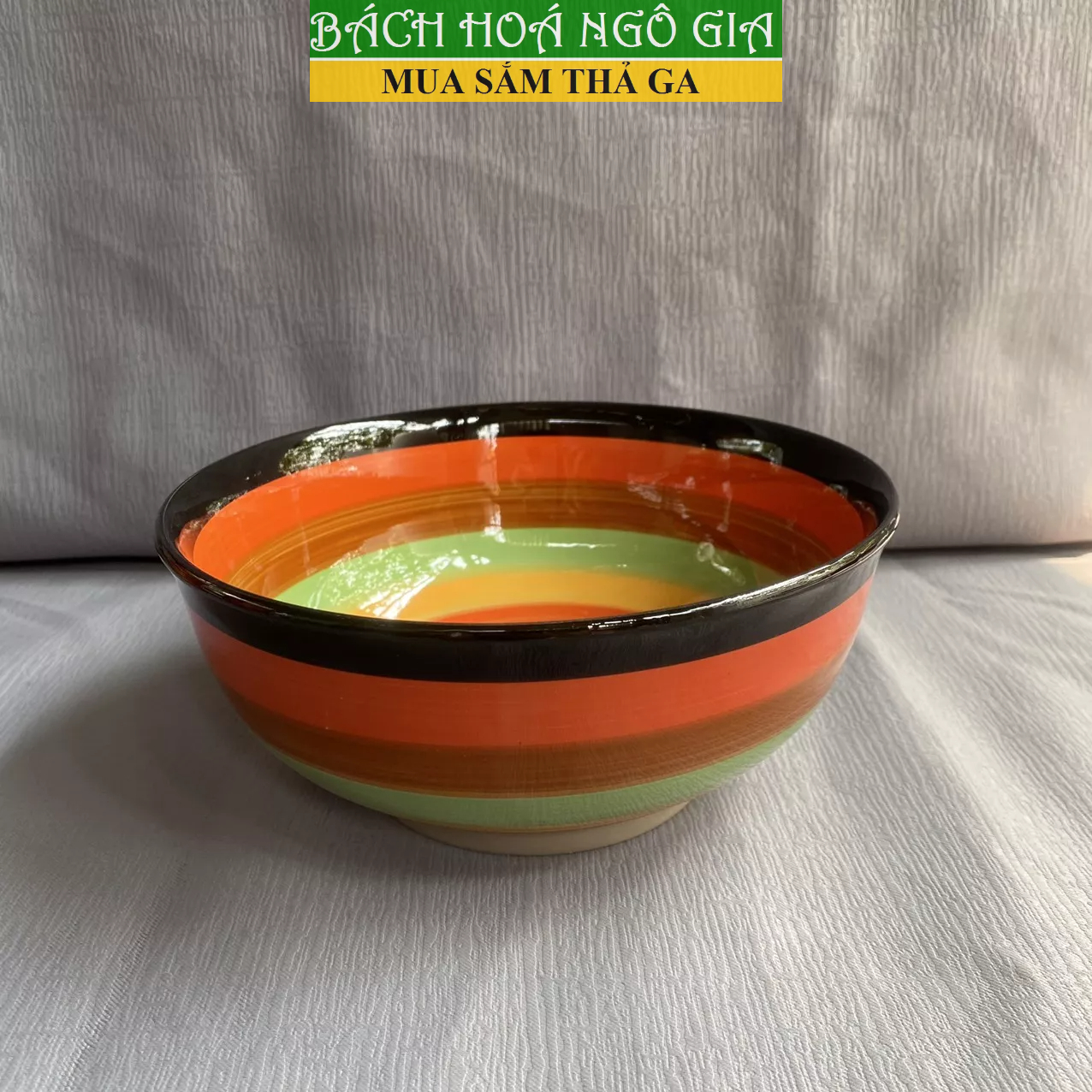 Bộ chén tô dĩa cầu vòng lẻ món- bộ bàn ăn