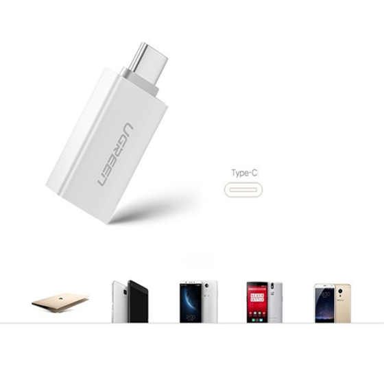 Đầu chuyển Type-C to USB 3.0 chính hãng Ugreen 30155