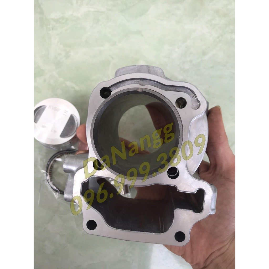 Bộ nòng hơi quả pít ton bạc xéc măng AB 110 cc