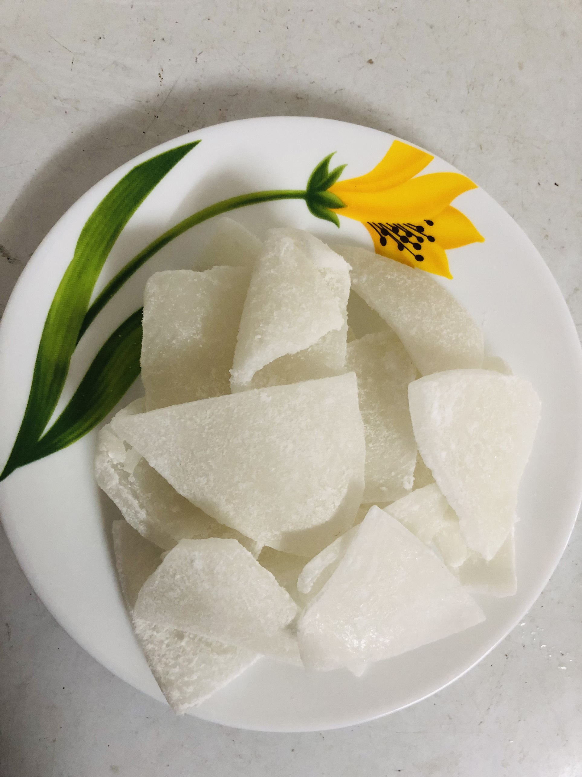 500g mứt dừa non bến tre dạng miếng
