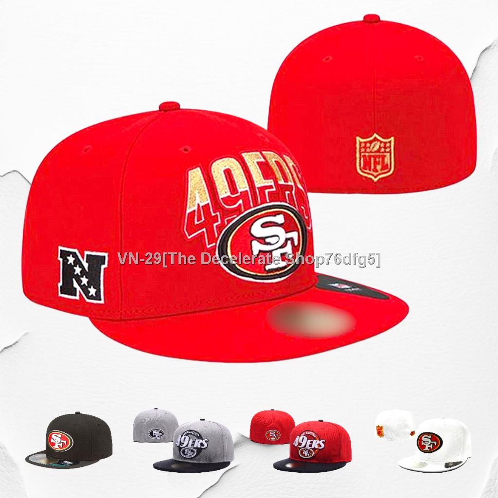 ♤ San Francisco 49ers Closed Cap High Quality Fitted Cap