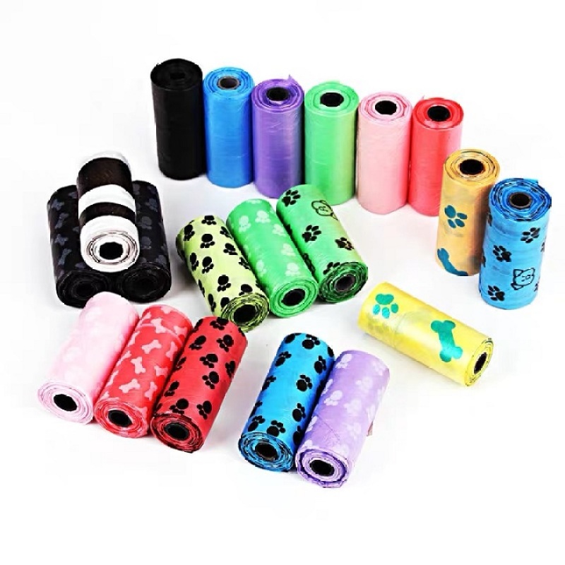 (SET 10 CUỘN ) TÚI ĐỰNG RÁC THÚ CƯNG (15 TÚI/ CUỘN)