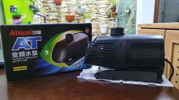Atman AT 8000 65W - Máy Bơm hồ cá tiết kiệm điện và siêu bền - HÀNG CÔNG TY