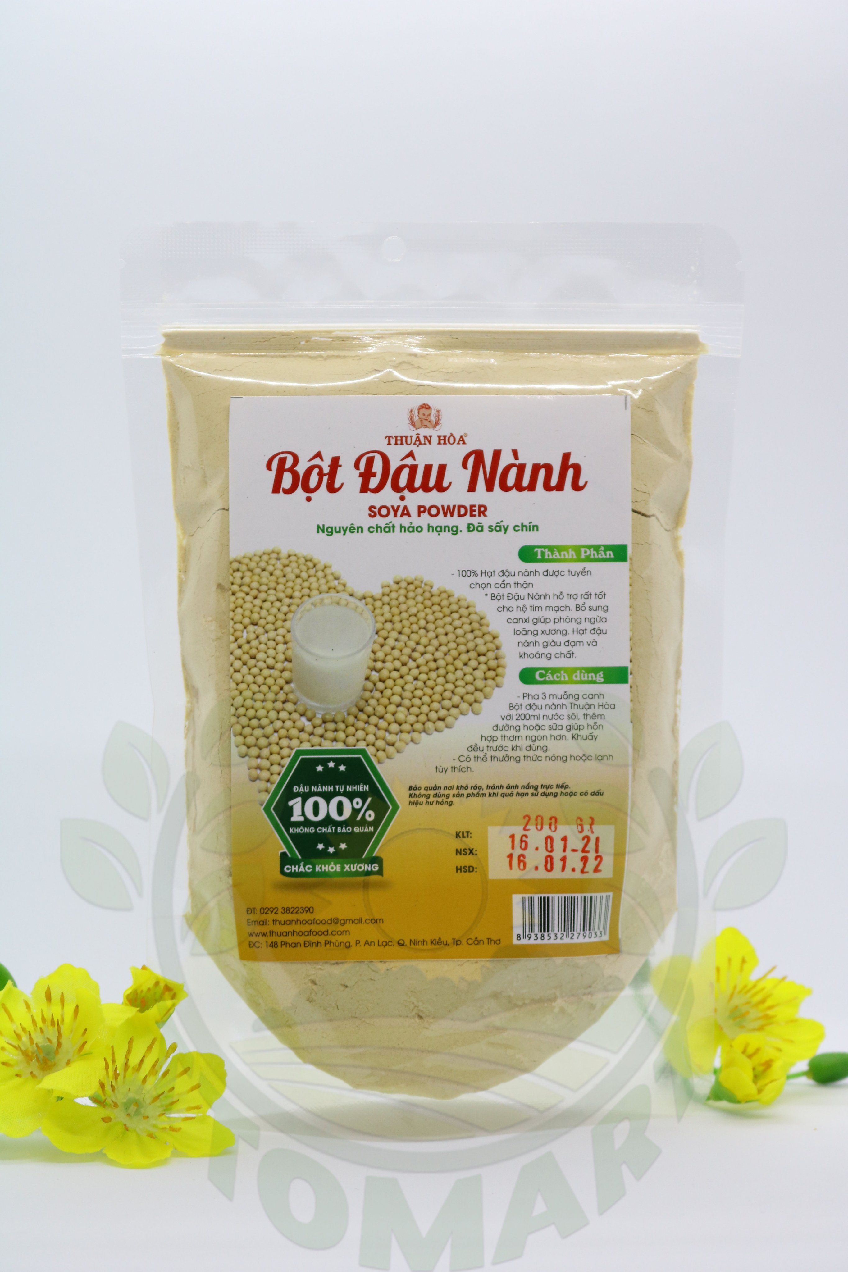 BỘT ĐẬU NÀNH THUẬN HÒA (GÓI 200GR)